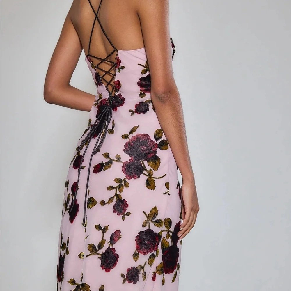 Floral Pink Dress - Picture 3 of 11